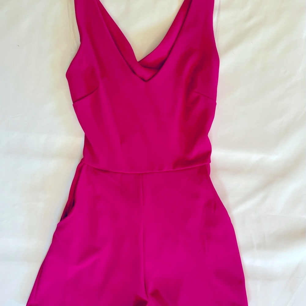 Small Pink Crystal Sky Romper